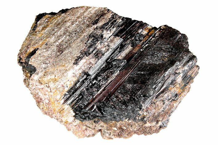 Black Tourmaline (Schorl) With Mica - Brazil #196921